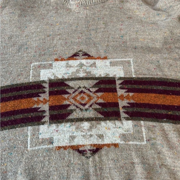 Mens Vintage Sweater Made in Italy Southwestern Sweater Aztec XL - Picture 8 of 10
